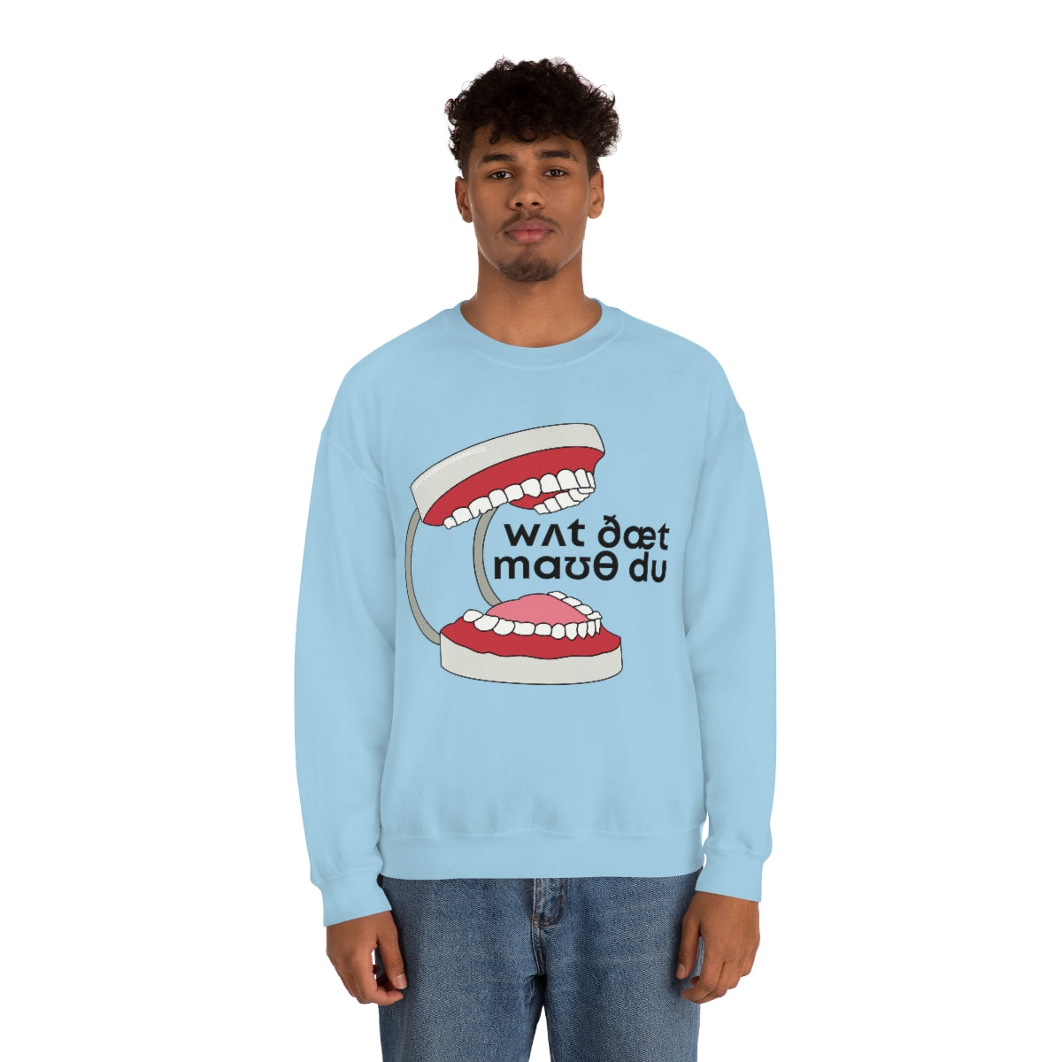 What that Mouth Do (IPA) Crewneck