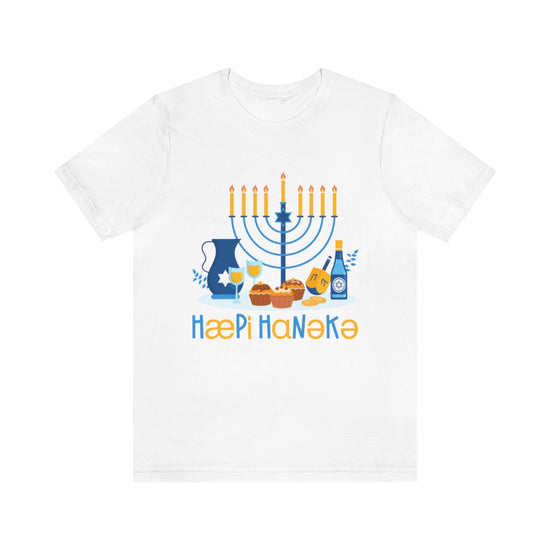 Happy Hanukkah (IPA) Tee