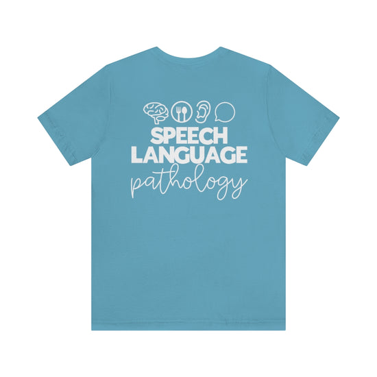 Speech Language Pathology Icon Tee