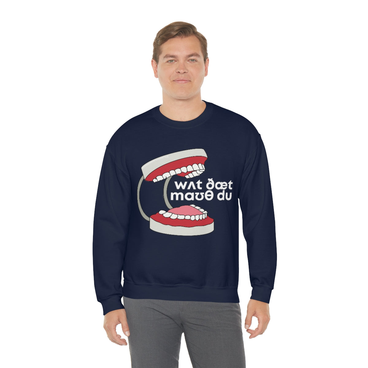 What that Mouth Do (IPA) Crewneck