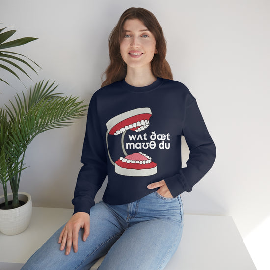 What that Mouth Do (IPA) Crewneck