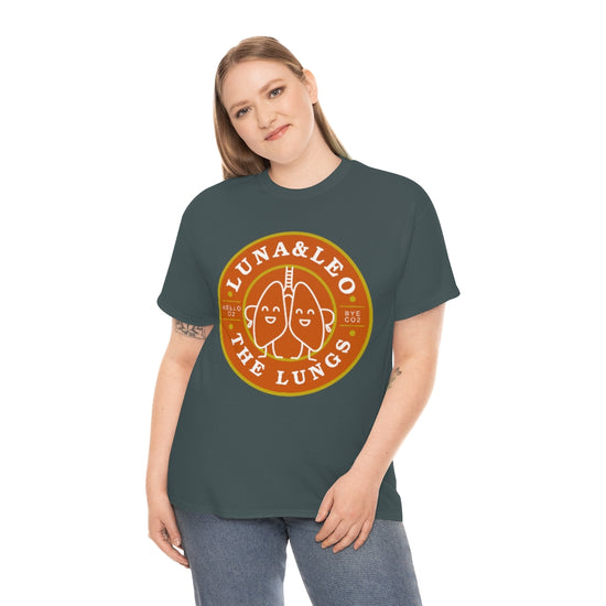 Luna and Leo the Lungs Tee