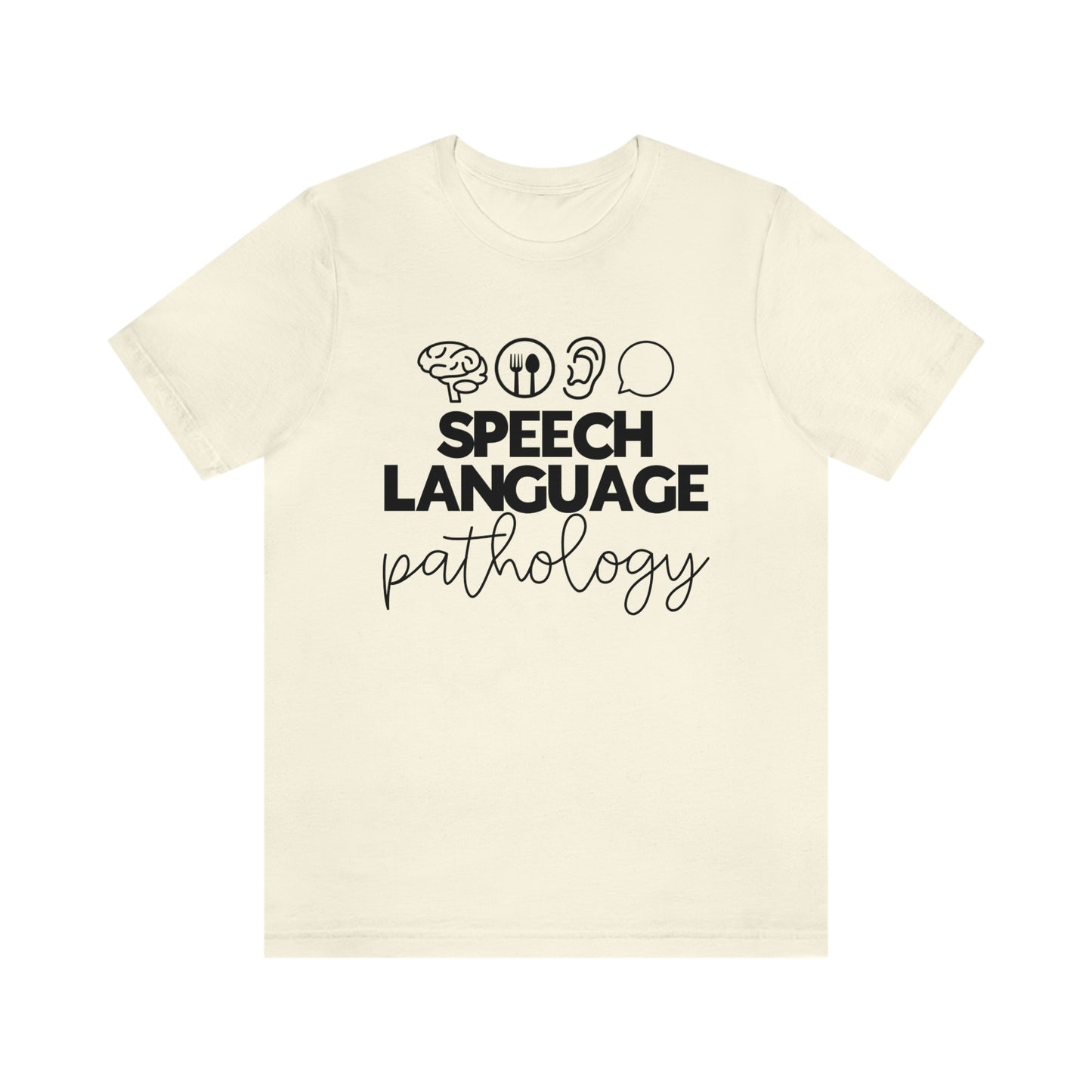 Speech Language Pathology Icon Tee