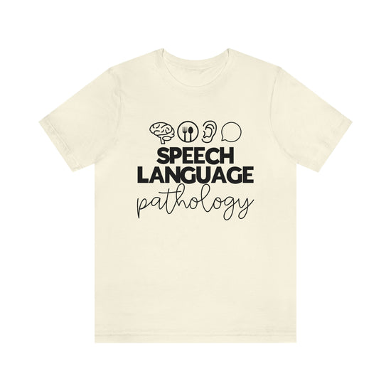 Speech Language Pathology Icon Tee