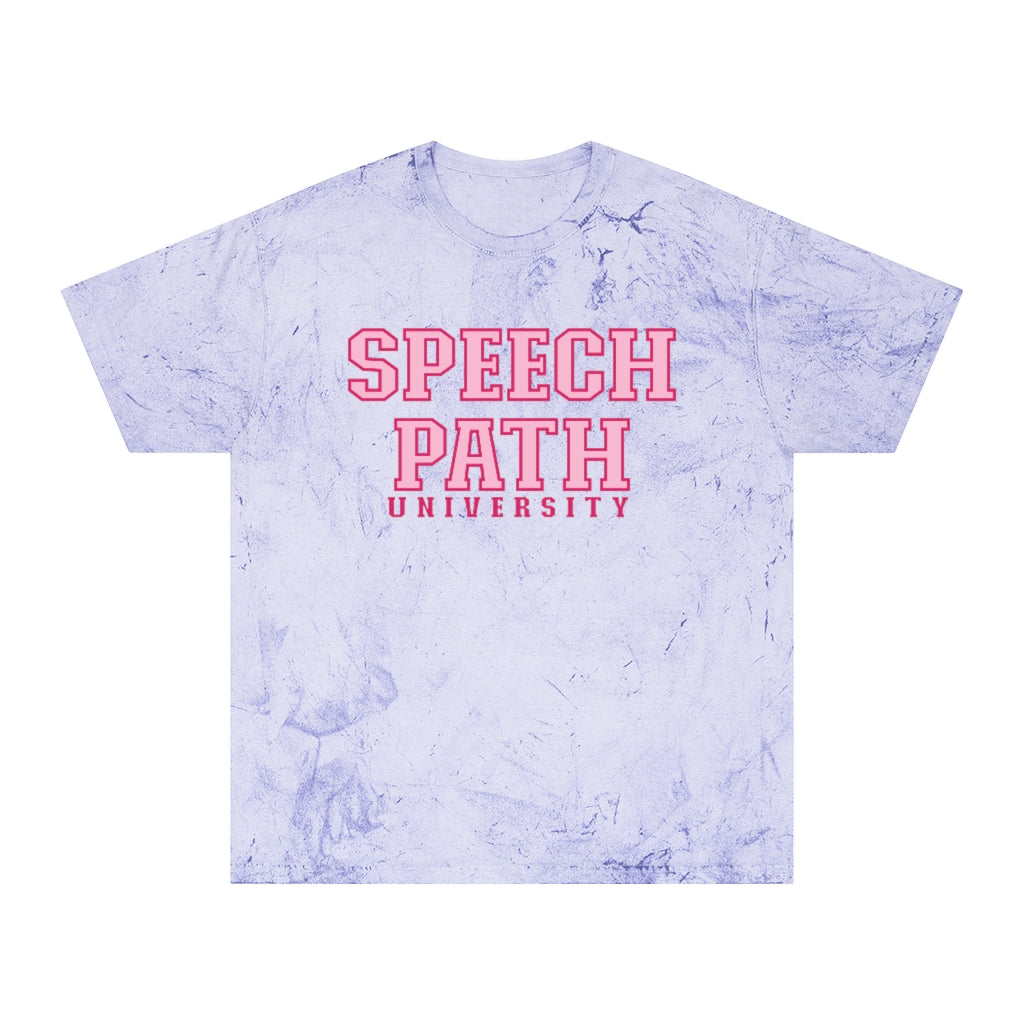 Speech Path University Tie Dye Tee