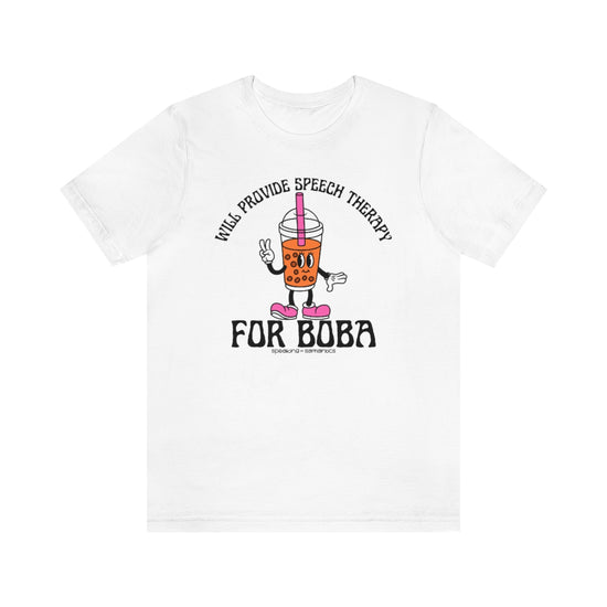 Will Provide Speech Therapy For Boba Tee