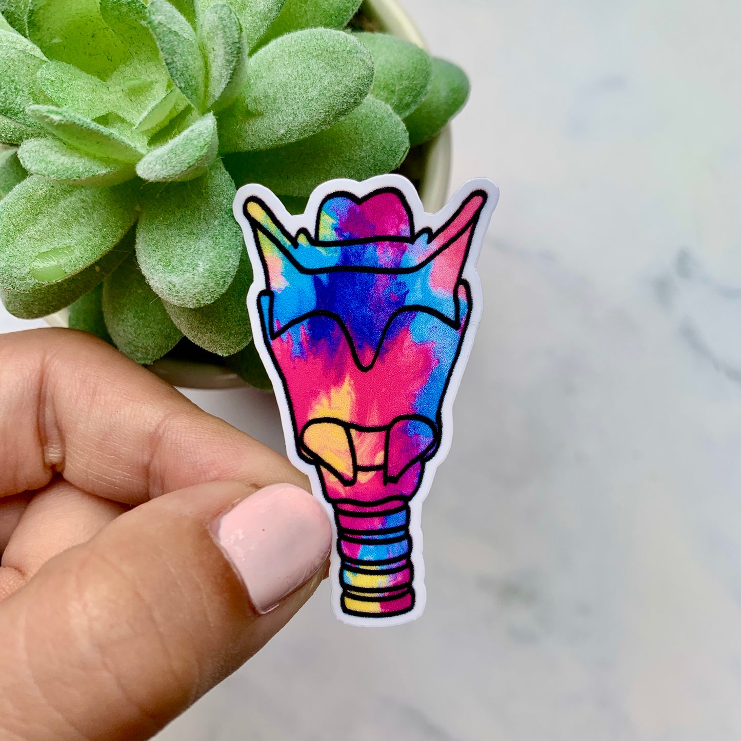 Mini Larynx Sticker