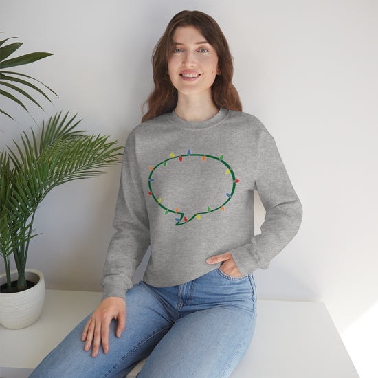 Speech Bubble Lights Crewneck