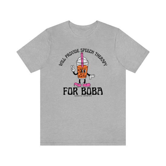 Will Provide Speech Therapy For Boba Tee