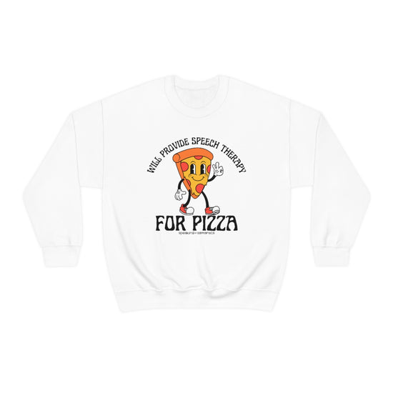 Will Provide Speech Therapy For Pizza Crewneck