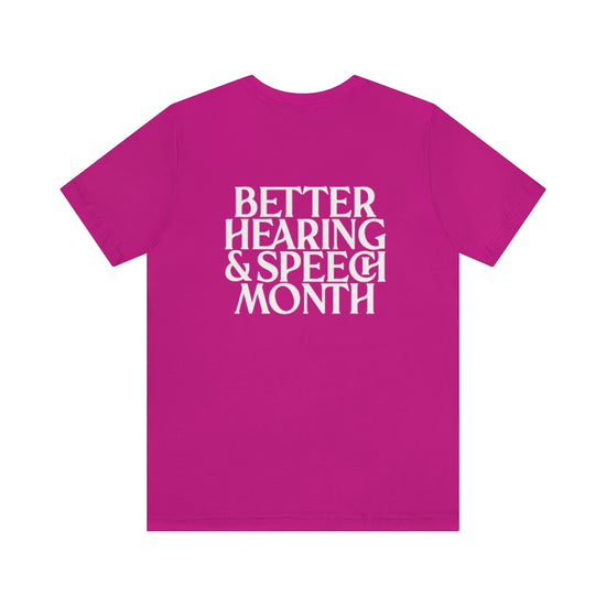 Better Speech and Hearing Icon Tee