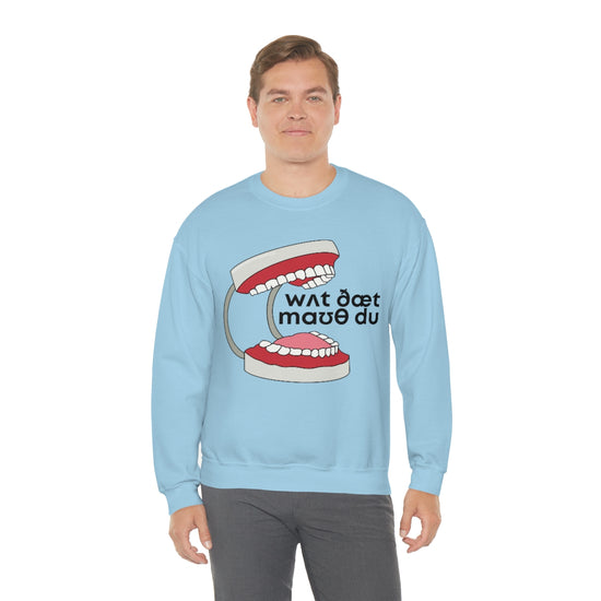 What that Mouth Do (IPA) Crewneck