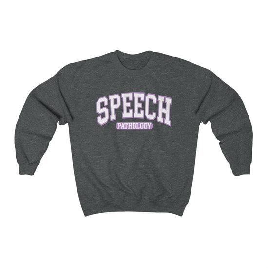 Speech Pathology Purple Crewneck