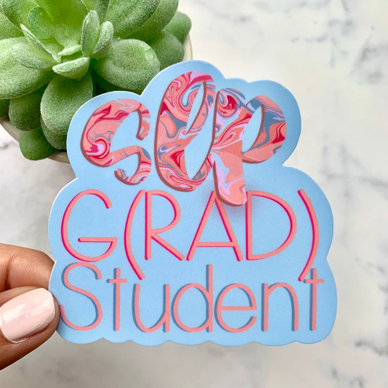 SLP G(Rad) Student Sticker