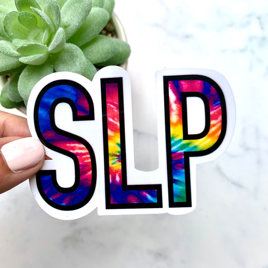 SLP Tie Dye Sticker