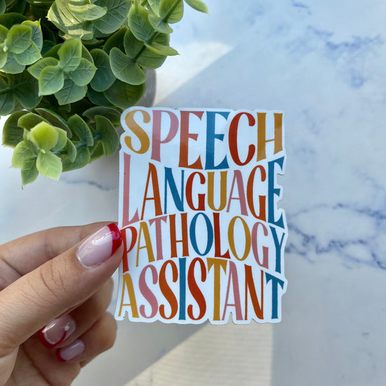 Speech Language Pathology Assistant Sticker