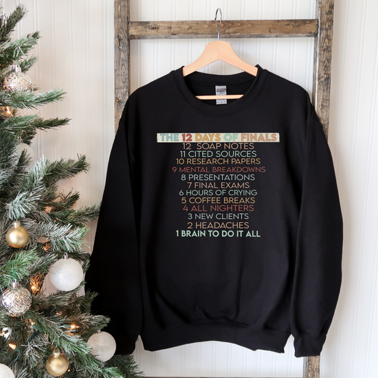 12 Days of Finals Crewneck