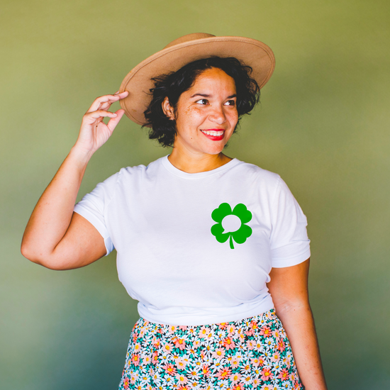 Shamrock Speech Bubble Tee