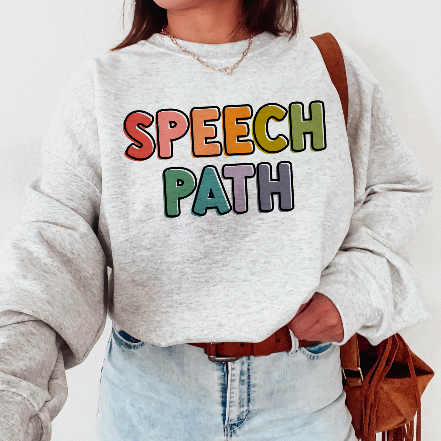 Speech Path Crewneck