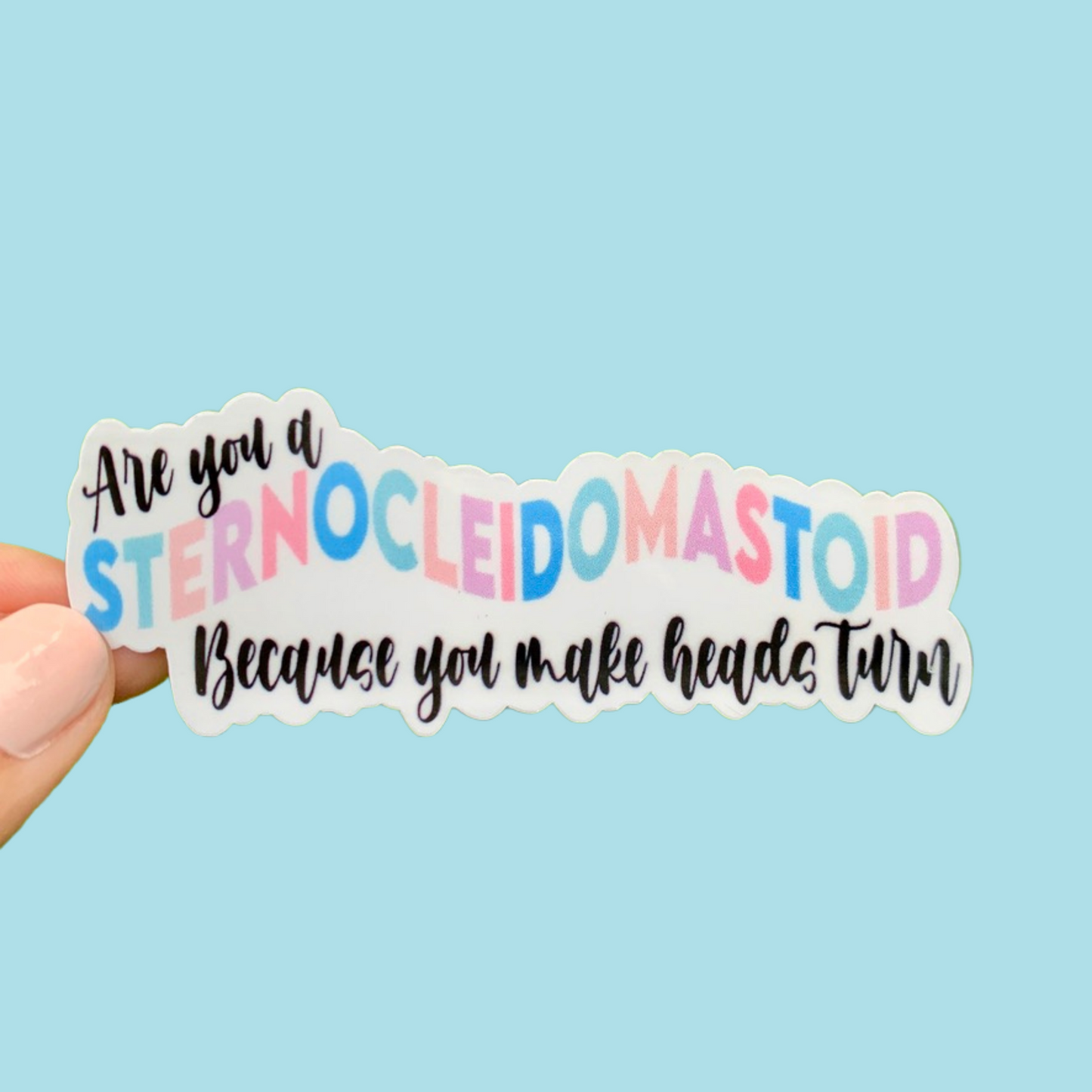 Sternocleidomastoid Sticker