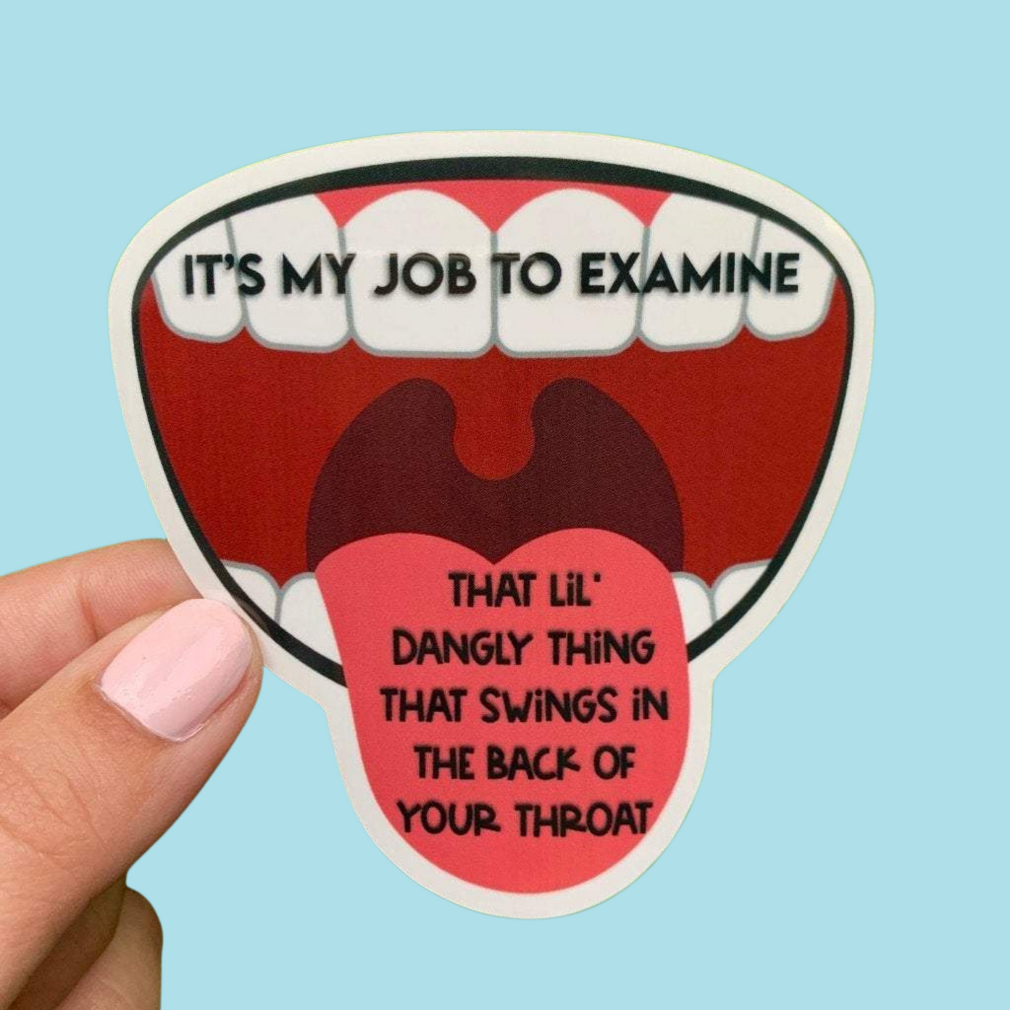 Uvula Sticker