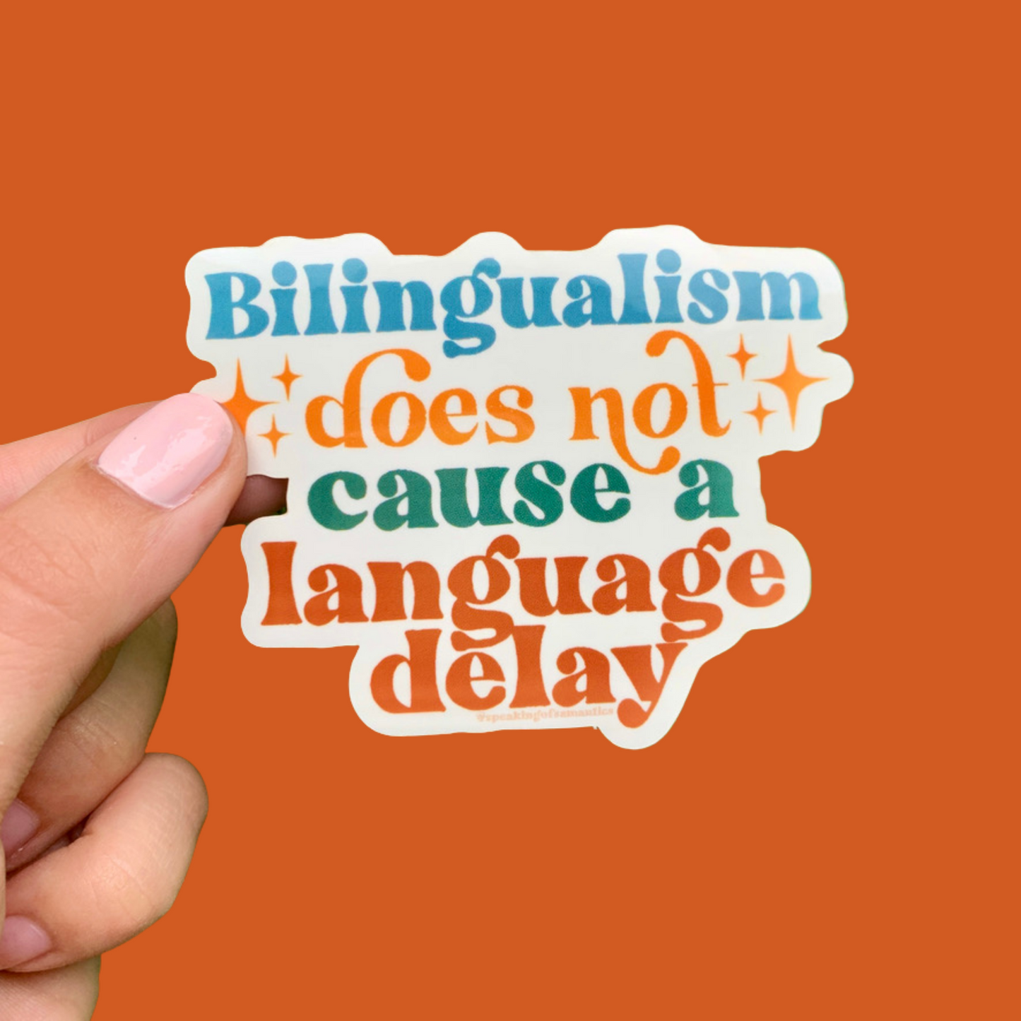 Bilingualism Sticker