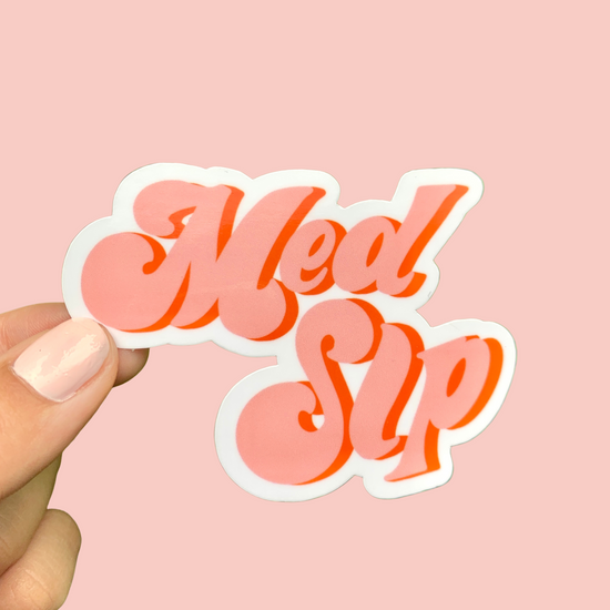 Med SLP Sticker