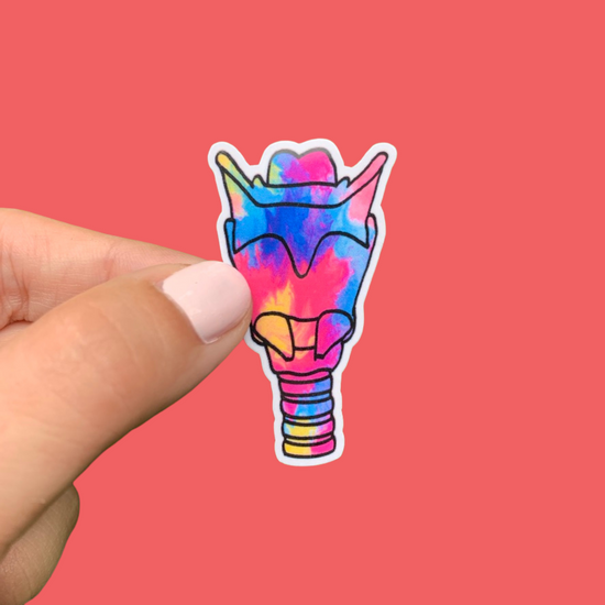 Mini Larynx Sticker