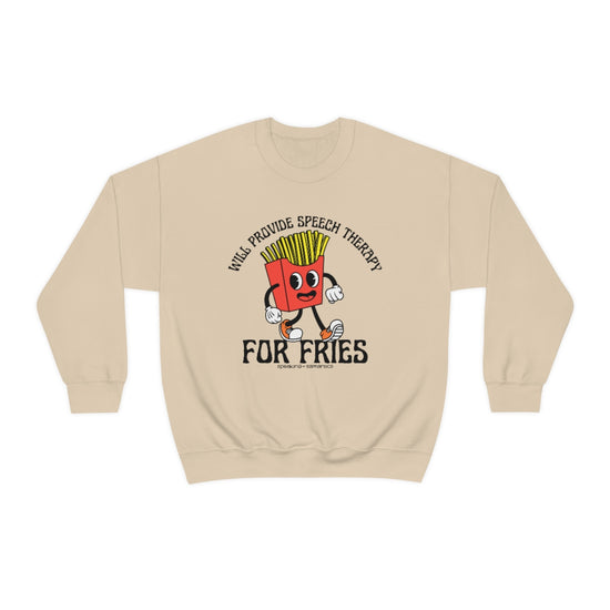 Will Provide Speech Therapy For Fries Crewneck