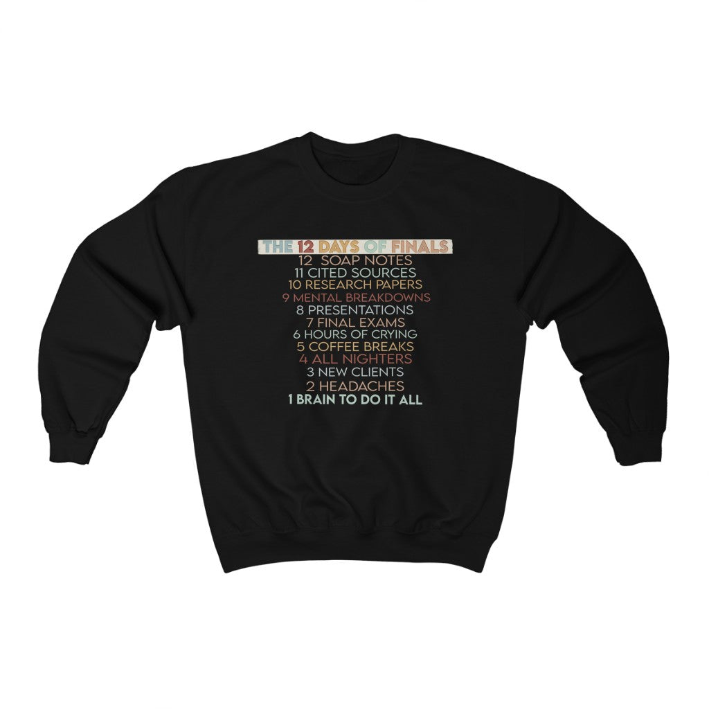 12 Days of Finals Crewneck