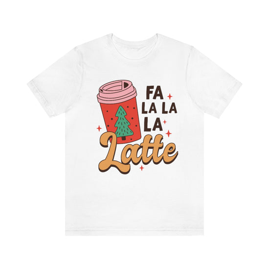 Fa La La La Latte Tee