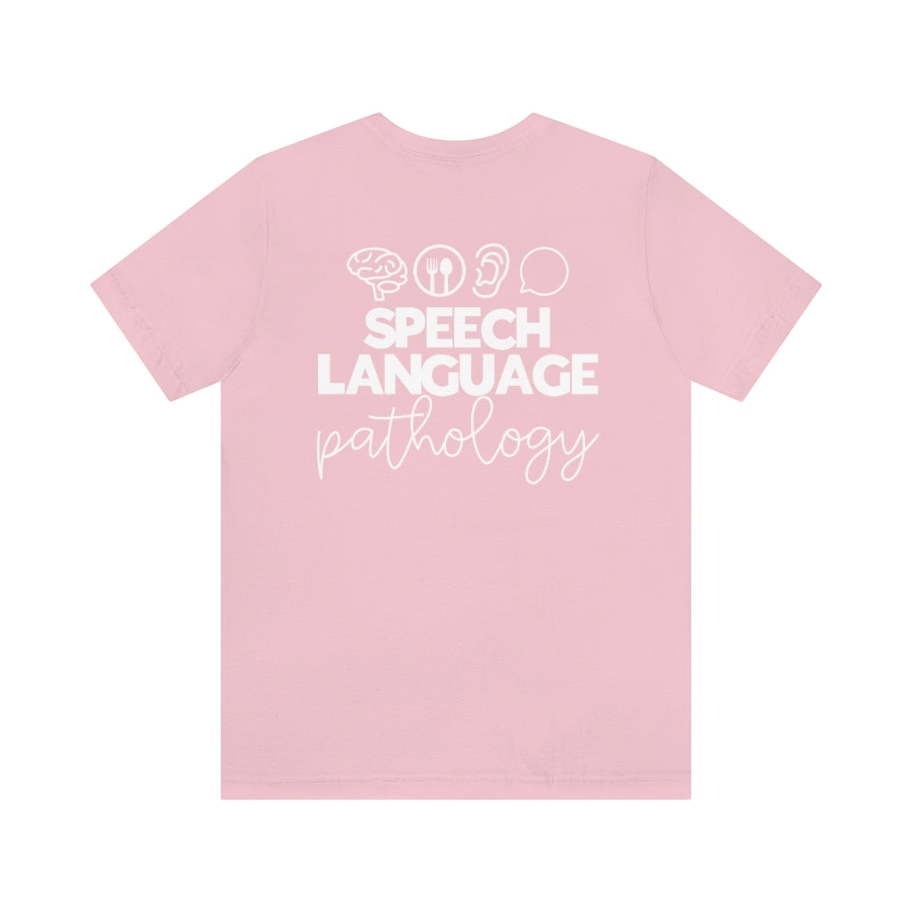 Speech Language Pathology Icon Tee