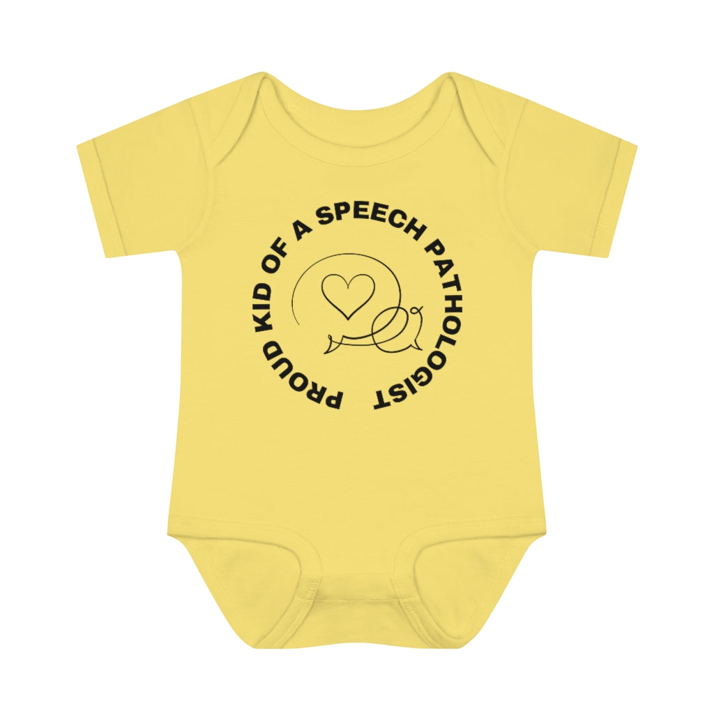 Proud Kid of a Speech Pathologist Kids Onesie