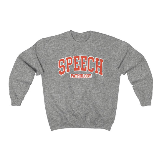 Speech Pathology Red Crewneck