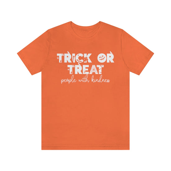 Trick or Treat People with Kindness Tee