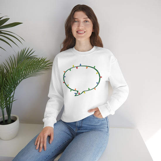 Speech Bubble Lights Crewneck