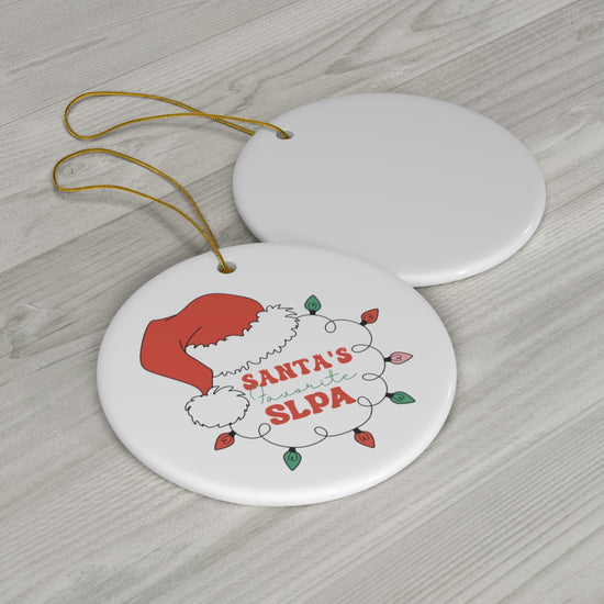 Santa's Favorite SLPA Ornament