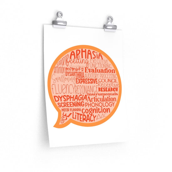 Scope of Practice Speech Bubble Poster