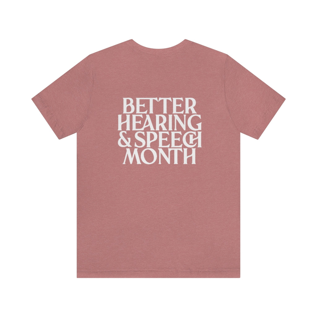 Better Speech and Hearing Icon Tee