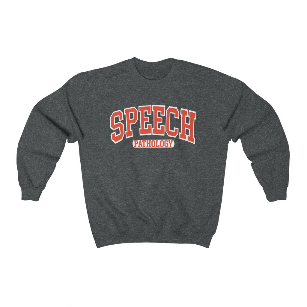 Speech Pathology Red Crewneck