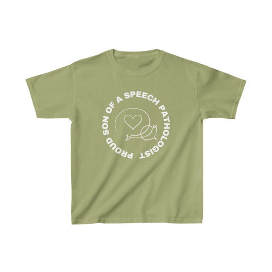 Proud Son of a Speech Pathologist Kids Tee