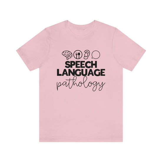 Speech Language Pathology Icon Tee