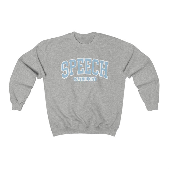 Speech Pathology Blue Crewneck