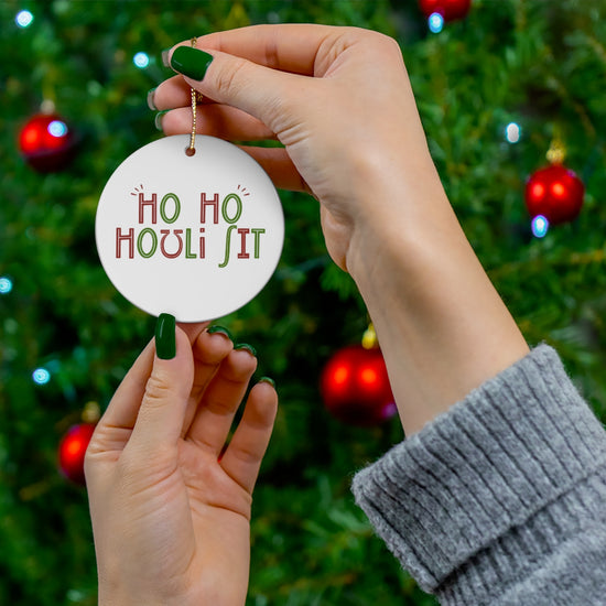 Ho Ho Holy Sh*t (IPA) Ornament