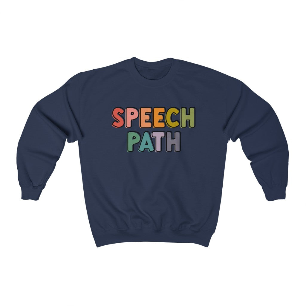 Speech Path Crewneck