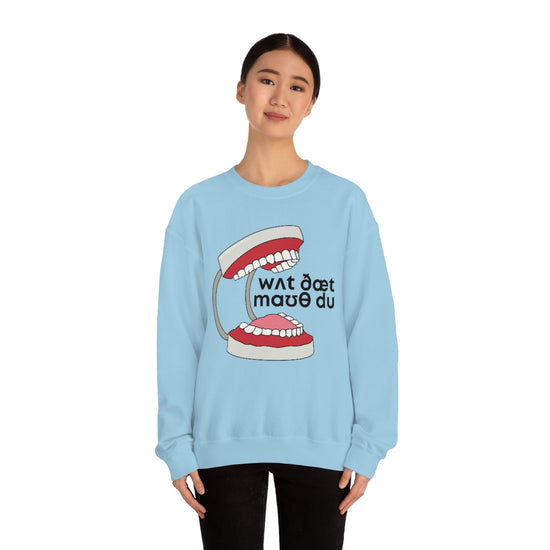 What that Mouth Do (IPA) Crewneck