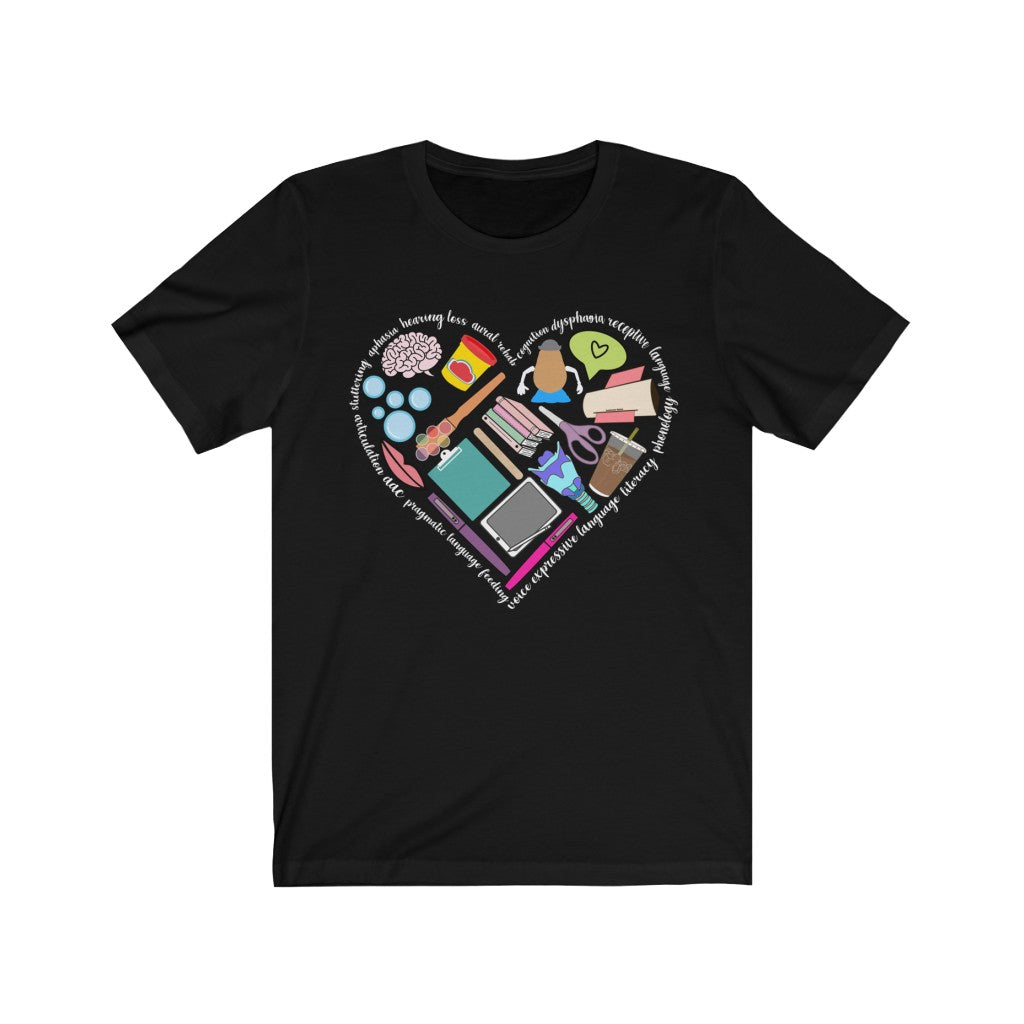 SLP Essentials Heart Tee