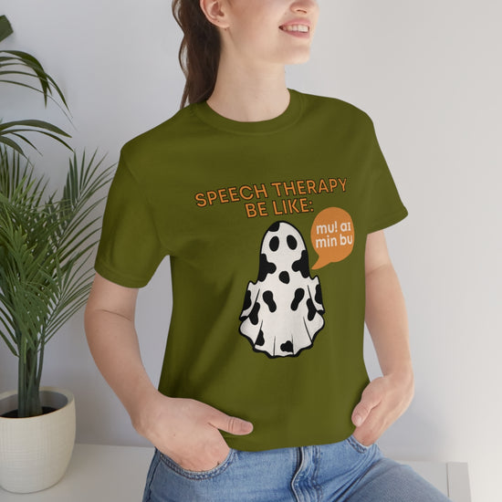 Speech Therapy Be Like: Moo I Mean Boo (IPA) Tee