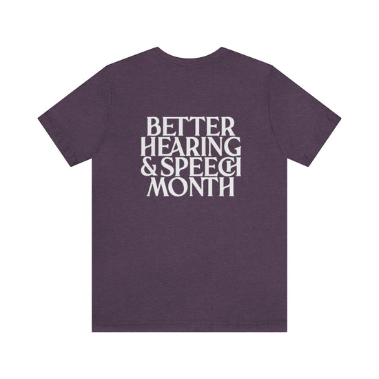 Better Speech and Hearing Icon Tee