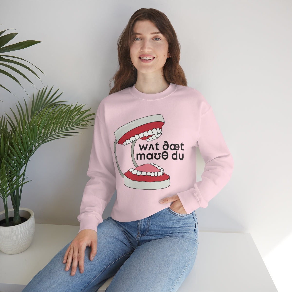 What that Mouth Do (IPA) Crewneck